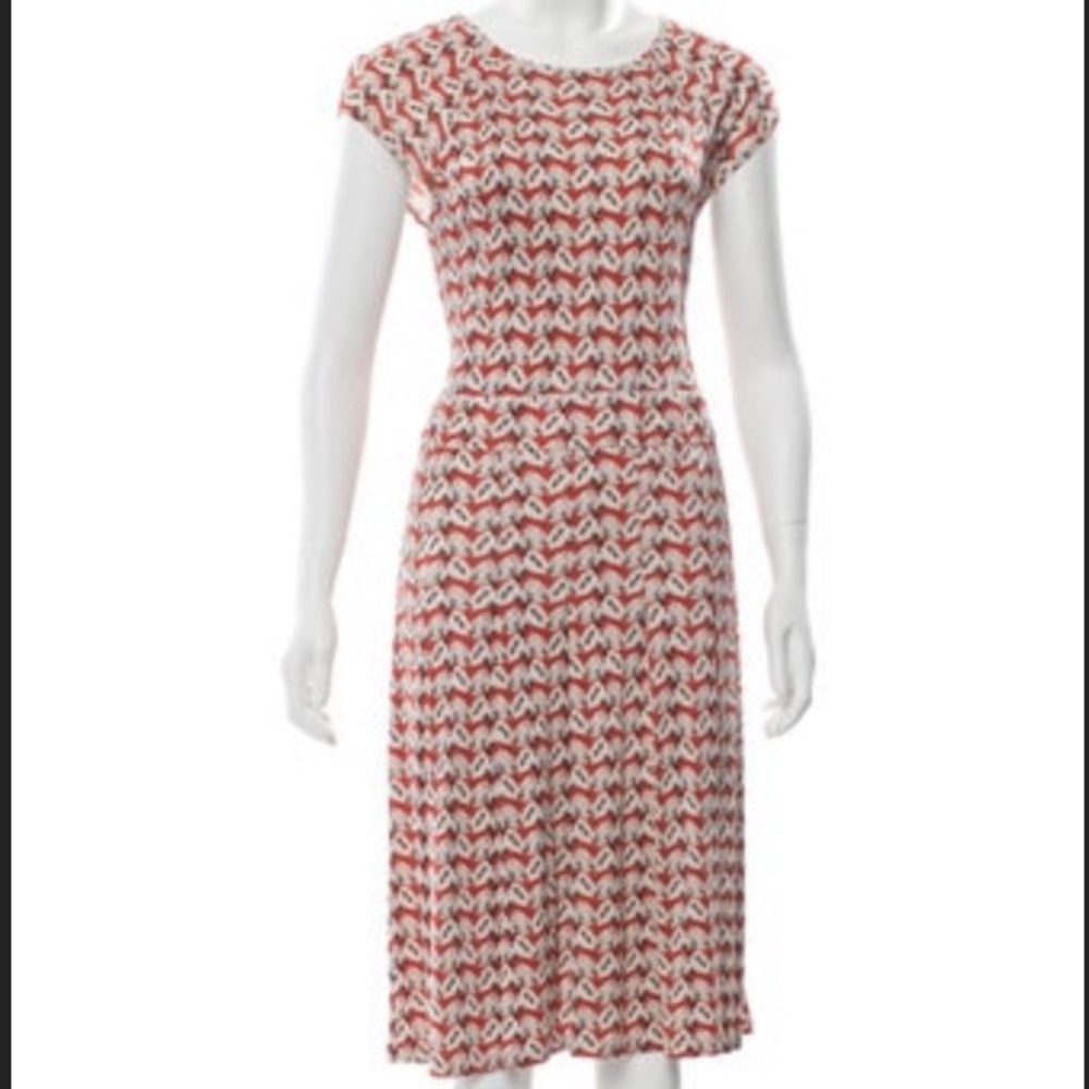 Tory Burch silk midi dress